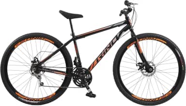 Bicicleta Aro 29 Rino Atacama 21v Aço Carbono Freio A Disco