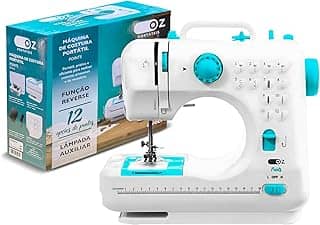 Máquina De Costura Multi Points Bivolt Branca OZ