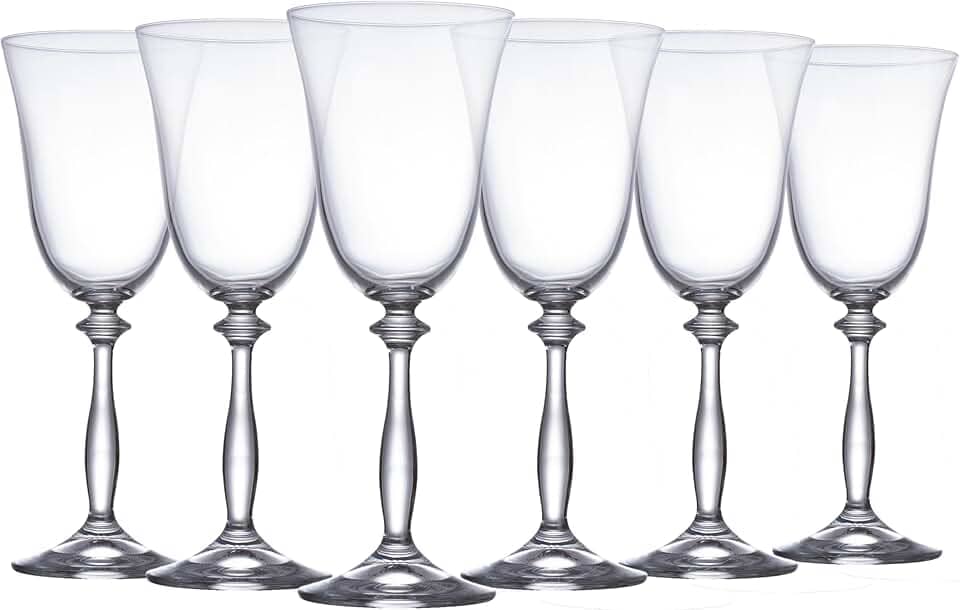 Taças Para Vinho Tinto Bohemia Transparente