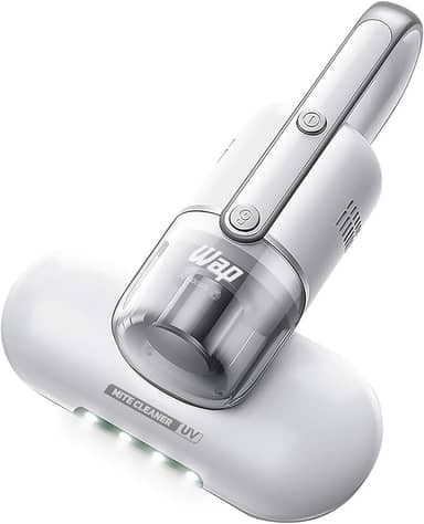 WAP Aspirador de Pó Antiácaro MITE CLEANER UV 3 em 1, Portátil, 360ml, com Filtragem Dupla e Luz UV, 90mbar 400W 220V