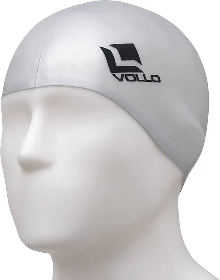 Vollo Touca de Natação de Silicone