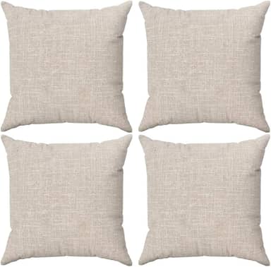 Almofadas Linho Cru 45x45cm com Zíper e Enchimento (4)