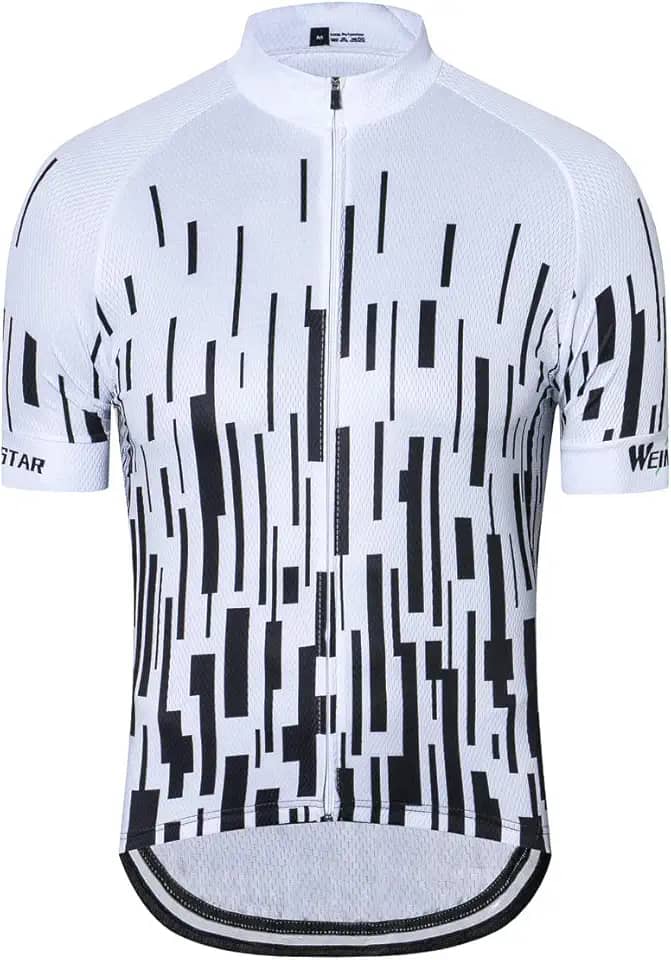 Camisa de ciclismo masculina manga curta roupa de bicicleta multicolorida diamante