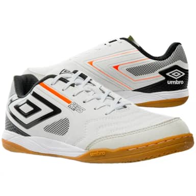 Chuteira Umbro Futsal Pro 5 Bump Club Preta e Cinza