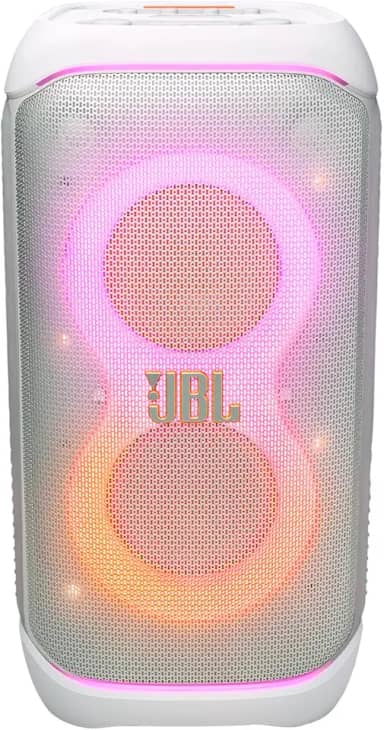 JBL, Caixa de Som Bluetooth, PartyBox Stage 320, Luzes Led, Entrada USB - Branca