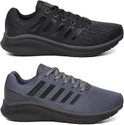 Kit 2 Tênis Masculino Esporte Caminhada Corrida Treino Super Leve e Macio