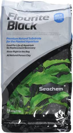Seachem Flourite Black – substrato fértil para aquário plantado – 3,5kg