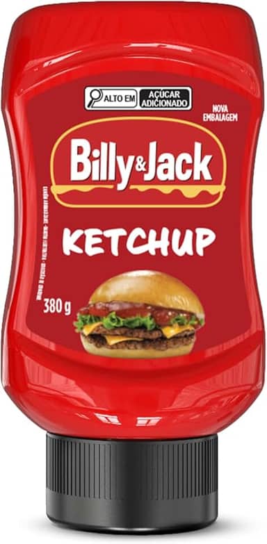 Billy & Jack, Ketchup, 380 Gramas