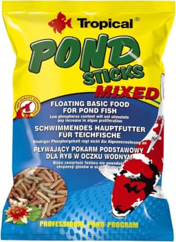 Ração Para Peixe Tropical Pond Sticks Mixed Para Peixes 90g Tropical Para Peixes