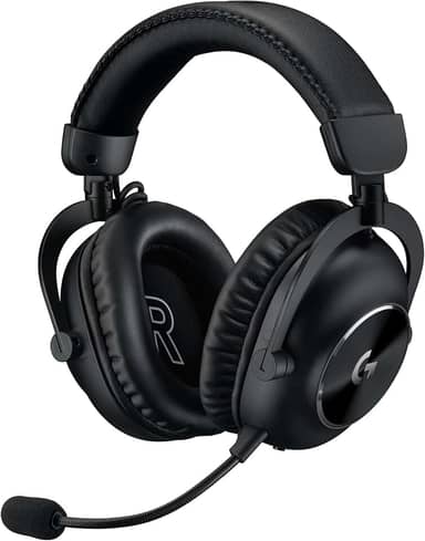 Headset Gamer Sem Fio Logitech G PRO X 2 LIGHTSPEED Com Microfone Removível, Drivers de Grafeno 50mm, Conexão Bluetooth, USB e 3,5 mm, Compatível com PC, PS5, PS4, Switch - Preto
