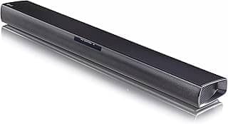 SoundBar LG 160W RMS, Conexão Bluetooth, 2.1 Canais, Auto Sound Engine (ASE), Adaptive Sound Control (ASC), Sem fios, Conexões Múltiplas - SQC1