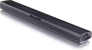 SoundBar LG 160W RMS, Conexão Bluetooth, 2.1 Canais, Auto Sound Engine (ASE), Adaptive Sound Control (ASC), Sem fios, Conexões Múltiplas - SQC1