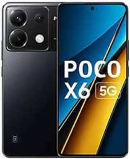 Smartphone Xiaomi Poco X6 5G 256 GB/12 GB de RAM preto [Modelo 23122PCD1G]