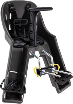 CADEIRINHA DIANTEIRA BABY BIKE GRAFITE COM PRETO