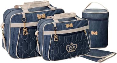 Kit Bolsas Maternidade Baby Deluxe 4 peças