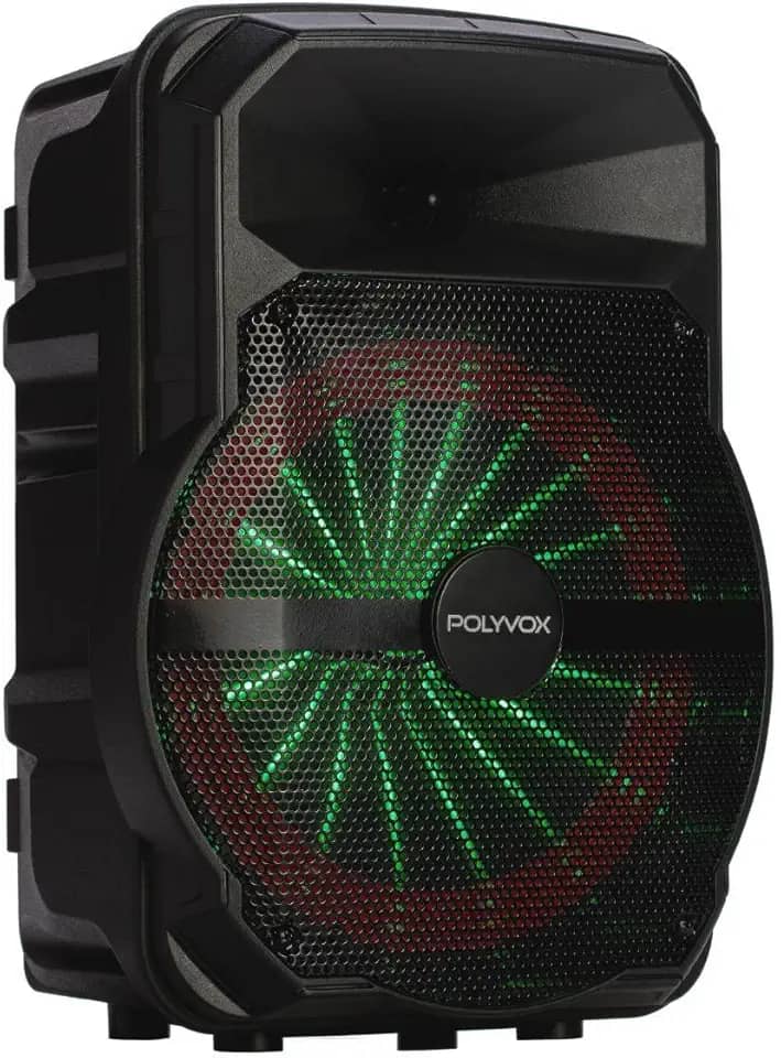 Caixa De Som Amplificada XC-710T TWS 300W Polyvox Bluetooth c/ 4 horas autonomia de bateria