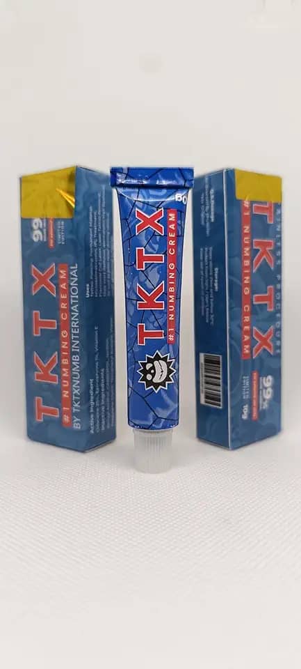 Pomada Tatuagem e estética TK-TX NUMBING Azul 99% 10G