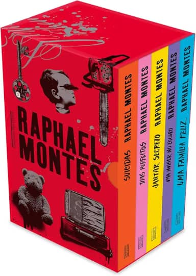 Box Raphael Montes: 5 romances