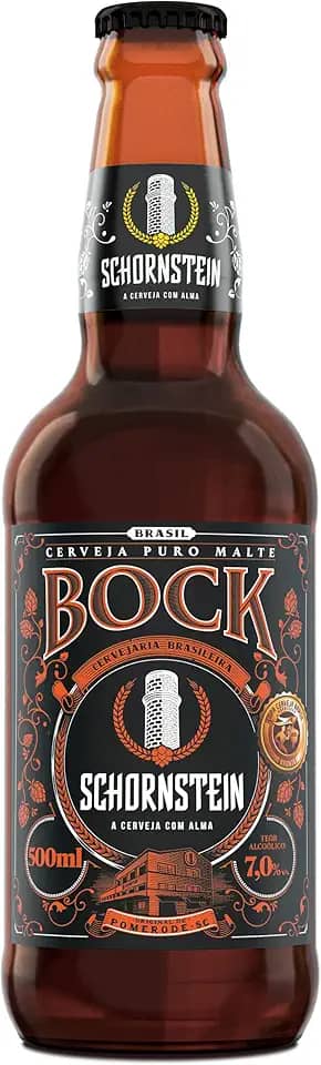 Cerveja Artesanal Schornstein Bock Garrafa 500Ml