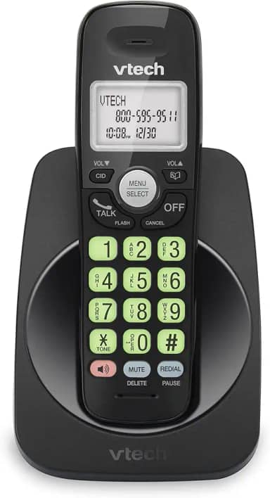 Telefone Sem Fio VTech DECT 6.0 com Bluetooth e Caller ID