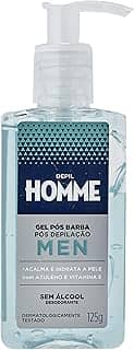 Gel Pós Barba e Pós Depilação Masculino, Depil Homme, 125G