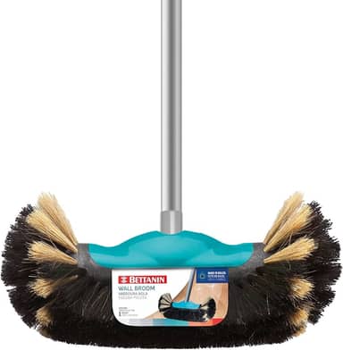 Bettanin - Vassoura Bola de Pelo com Cabo, Cor Tiffany