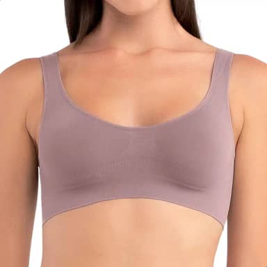 Top Sutiã Sem Costura Regata Sem Bojo Anatômico Poliamida She by Mash Feminino