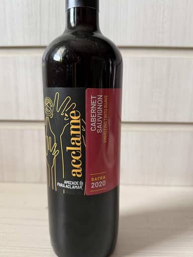 Acclame Vinho Tinto Suave