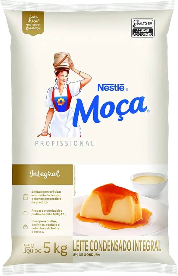 Leite Condensado Integral MOÇA® 5kg