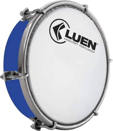 Tamborim Abs Azul 6 Tarr Pele Leitosa