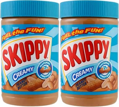 Manteiga Pasta de Amendoim Americana SKIPPY CREAMY Cremosa 2 Unidades 462g cada