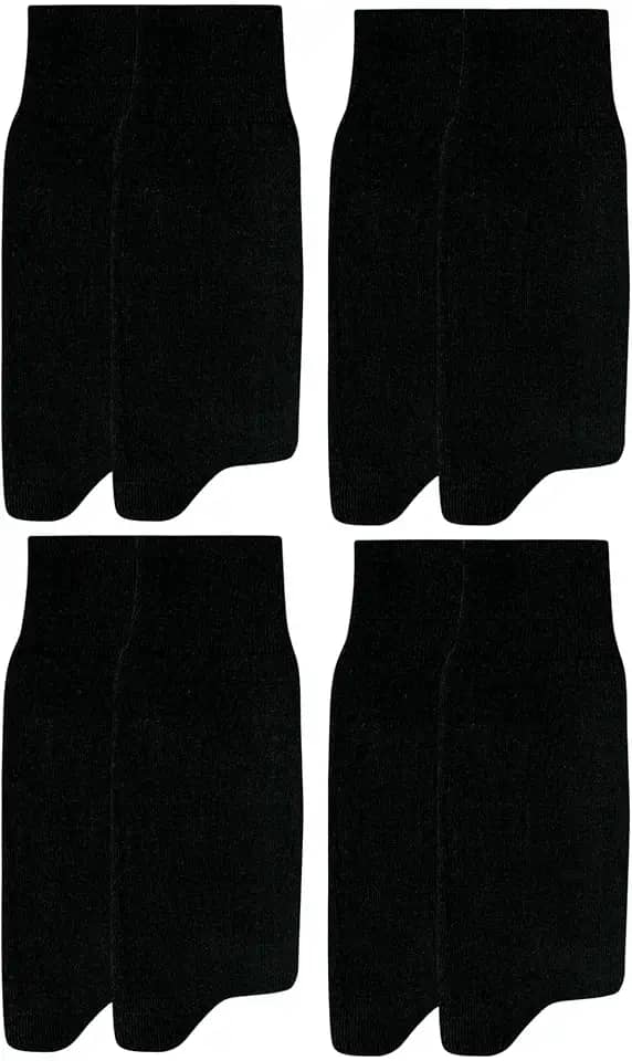 Kit 4 Pares de Meia Social Masculina Mash Lisa Casual Adulto