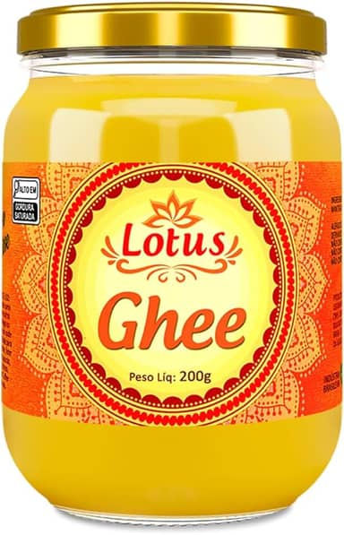 Manteiga Clarificada Ghee Lotus 200g