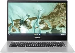ASUS Chromebook CX1, 14 Polegadas FHD, Intel Celeron N4500, 64 GB SSD, 4 GB RAM, ChromeOS, Prata Transparente