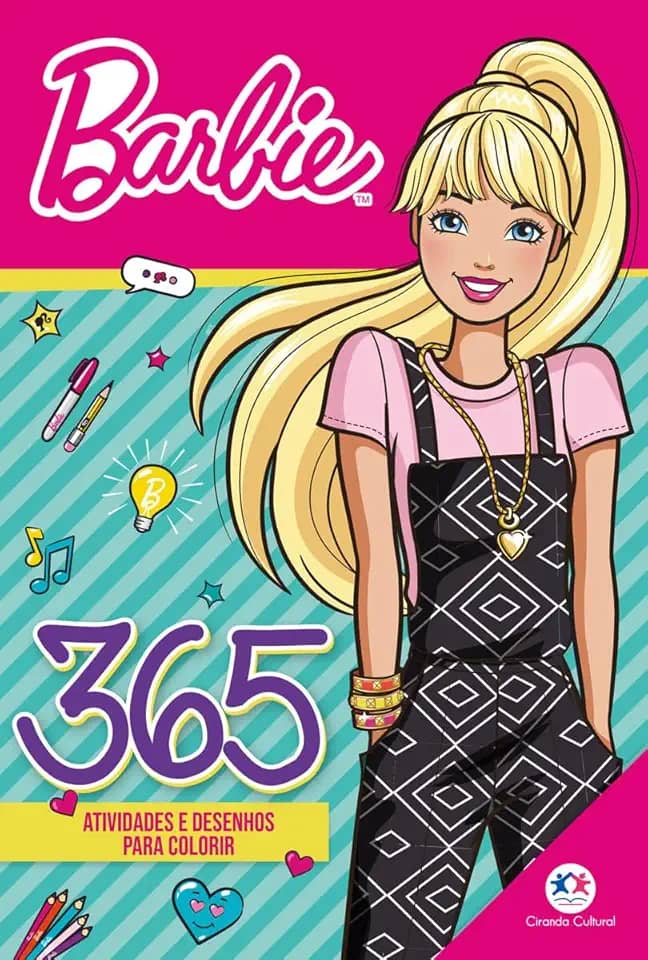 Barbie - 365 atividades e desenhos para colorir