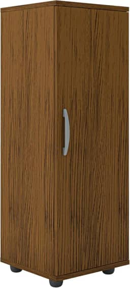 Armário Multiuso 1 Porta, Organizador com Prateleiras Viena - Freijó