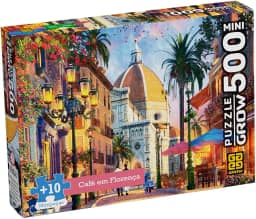 Quebra-Cabeça 500 Peças MINI - CAFE EM FLORENCA -Grow
