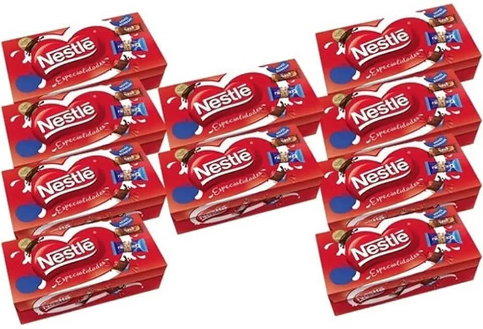 Kit C/10 Caixas De Bombom 251g Nestle