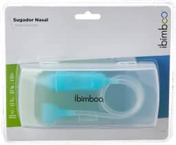 Ibimboo Aspirador Sugador Nasal Para Bebê Com Bocal BPA e Ftalato Free Limpa Narina e Muco Infantil