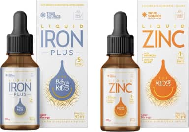 Combo kids (Ferro+Zinco) sabor morango