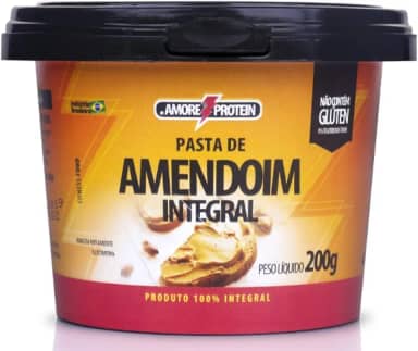 Pasta de Amendoim Integral - RB Amore Protein - Pote 200G