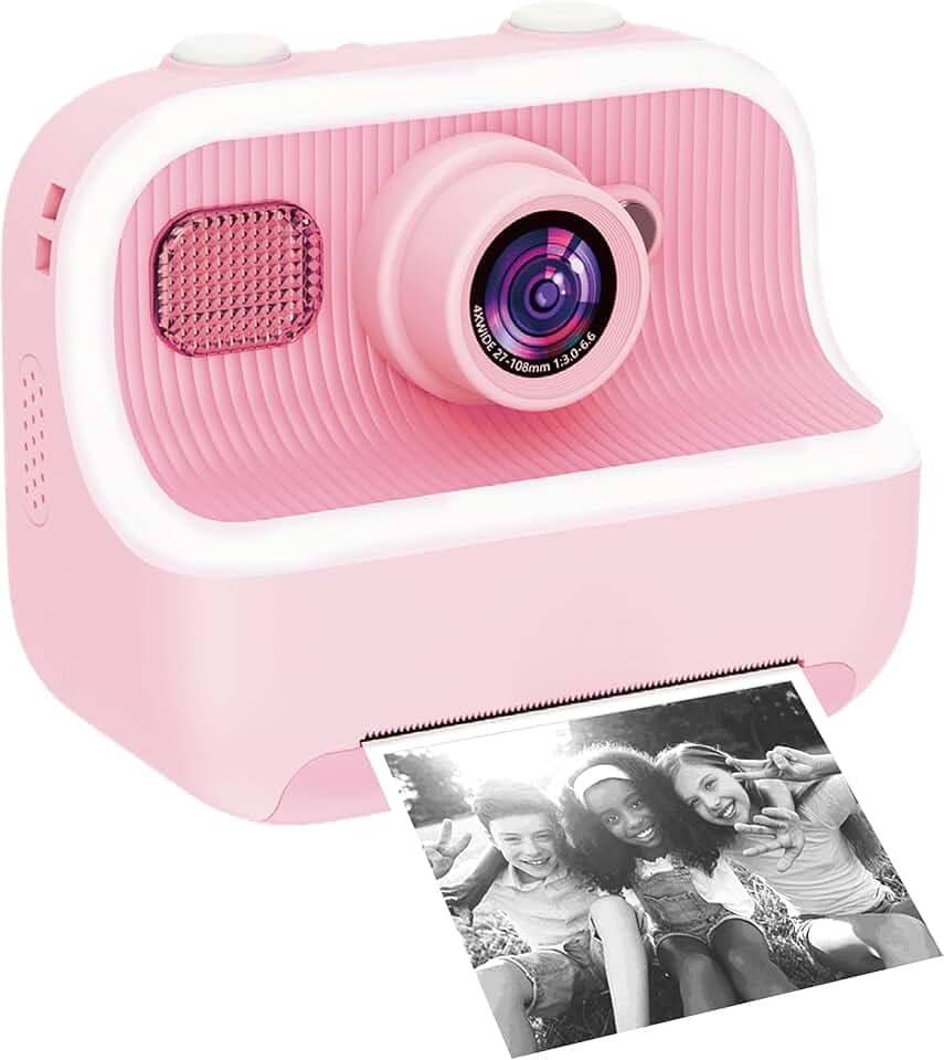 Zoop Toys Camera Fotografica Click Zoop Impressao Instantanea Rosa