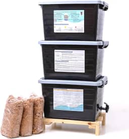 Composteira Doméstica 90 L Nature - Para produção de adubo