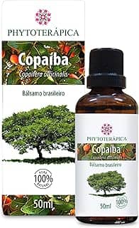 PHYTOTERAPICA - Óleo Vegetal de Copaíba Bálsamo - Aromaterapia - Pele e Cabelo - Excelente na prevenção do envelhecimento precoce e auxilia em problemas do couro cabeludo - 100% Puro e Natural - 50ml