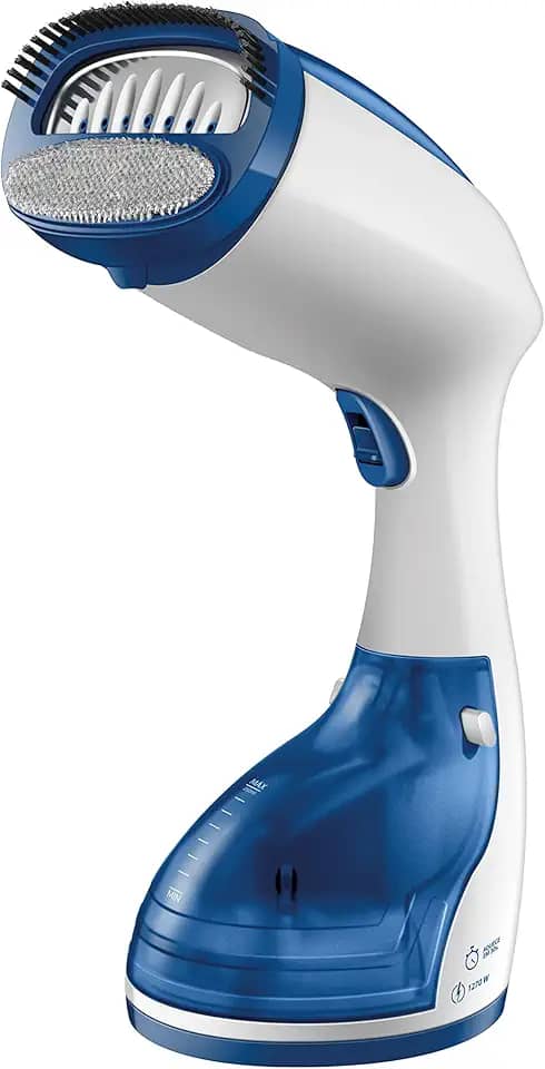 MONDIAL Passadeira a Vapor Portátil Fast Steam, Branco/Azul, 1270W, 110V - VP-09