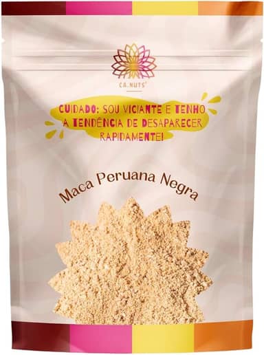 Maca Peruana Negra em Pó Premium | Linha Especial de Suplementos Ca.Nuts (1 kg)