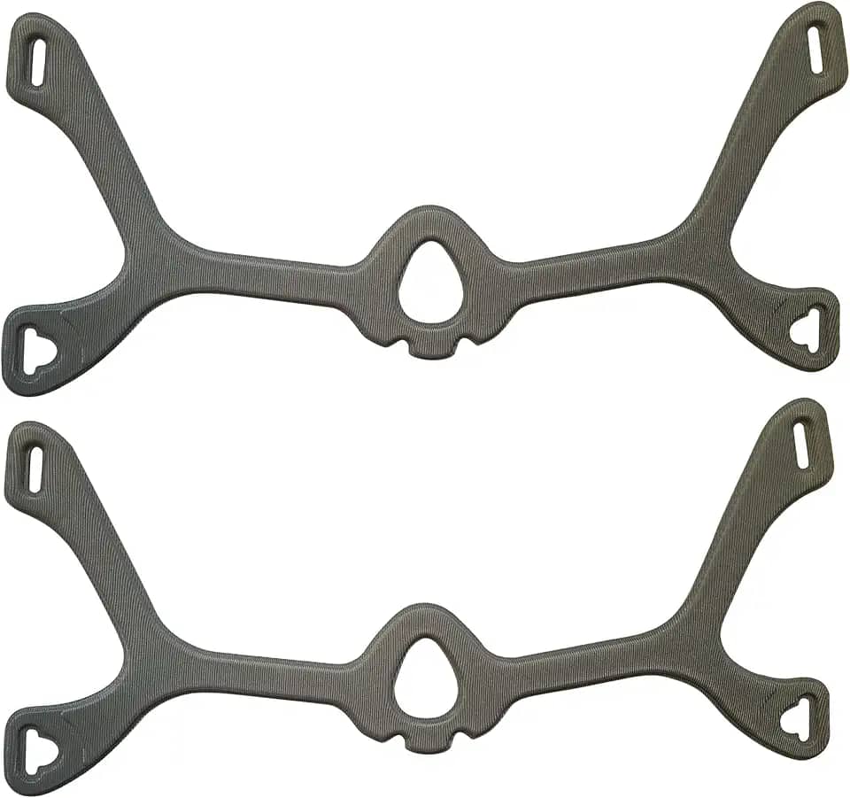 2 peças Cpap máscara de nariz Wisp armação de tecido compatível com máscara nasal Wisp - moldura de tecido para Philips Respironics Wisp, moldura para tecido wisp cpap