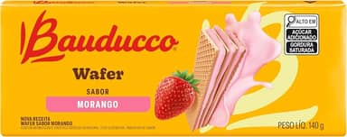 Wafer Morango Bauducco 140g