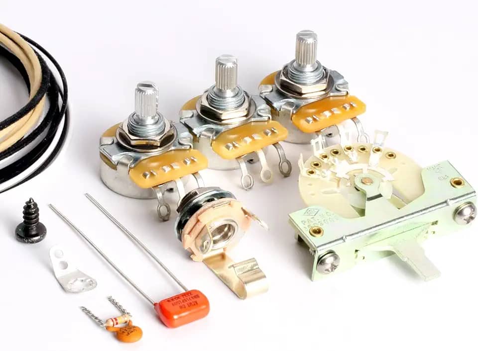 ToneShaper Kit de fiação de guitarra, para Fender Stratocaster, SSS2 (fiação moderna)