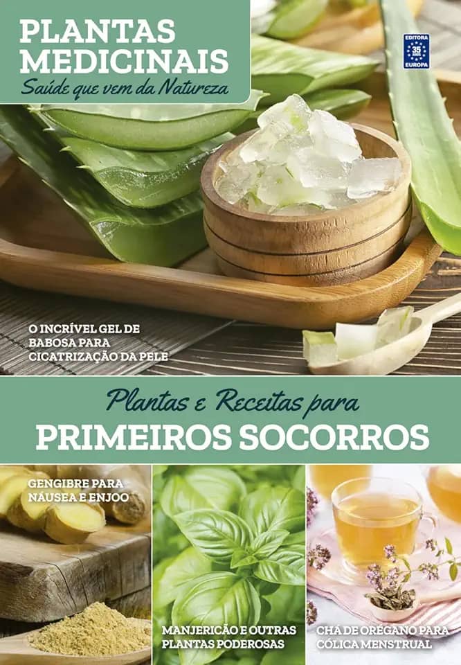 Plantas Medicinais Volume 7: Plantas e Receitas para PRIMEIROS SOCORROS